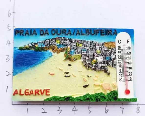 Portugal Tourist Destination Algarve Travel Souvenirs Whiteboard Decorative Refrigerator Home Decor Fridge Magnets New Arrivals