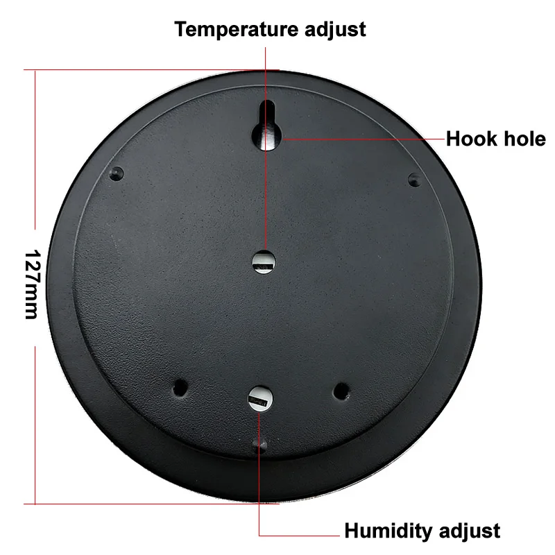 Thermometer Hygrometer Sauna Thermometer Metal Case Steam Sauna Room Thermometer Hygrometer Bath And Sauna Indoor Outdoor Used