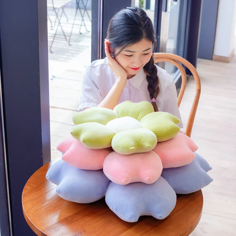 INS Kirschblüte Kleine Daisy Farbige Blütenblatt Blume Komfortable Stretch Super Weiche Kissen Plüsch Spielzeug Lustige Süße Geschenk Für Freund