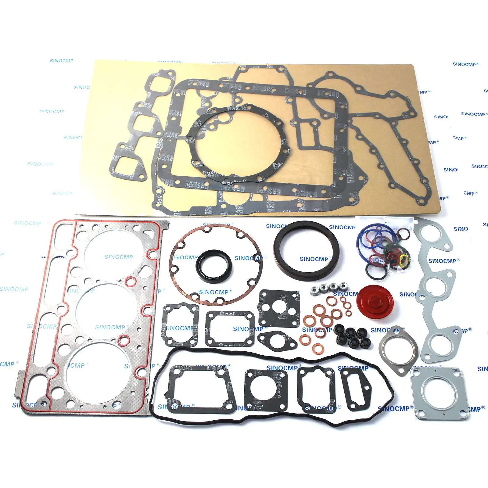 

D1703 Overhaul Full Set Gasket Kit For Kubota Engine Bobcat 325C Mini Excavator L3400F Tractor