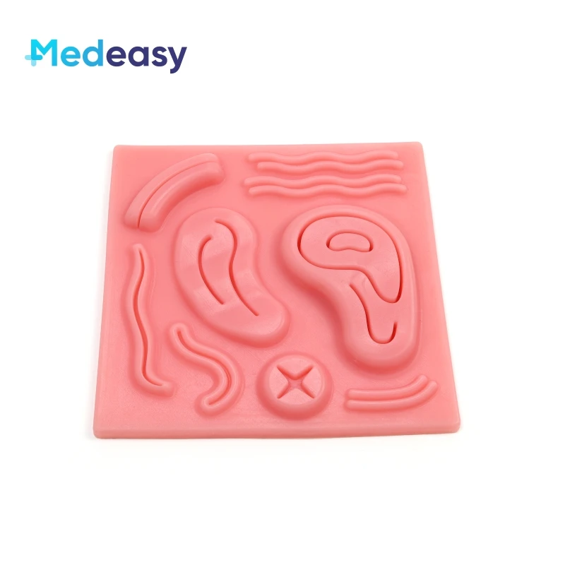 Chirurgische 3D Huid Hechtdraad Training Pad, Siliconen Hechtdraad Praktijk Pad