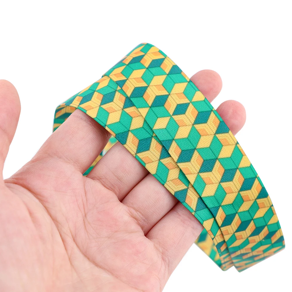 Flyingbee-チェック柄の吊りロープストラップ、バッジッドストラップ、携帯電話ロープ、ネックストラップ、キーアクセサリー、x2208