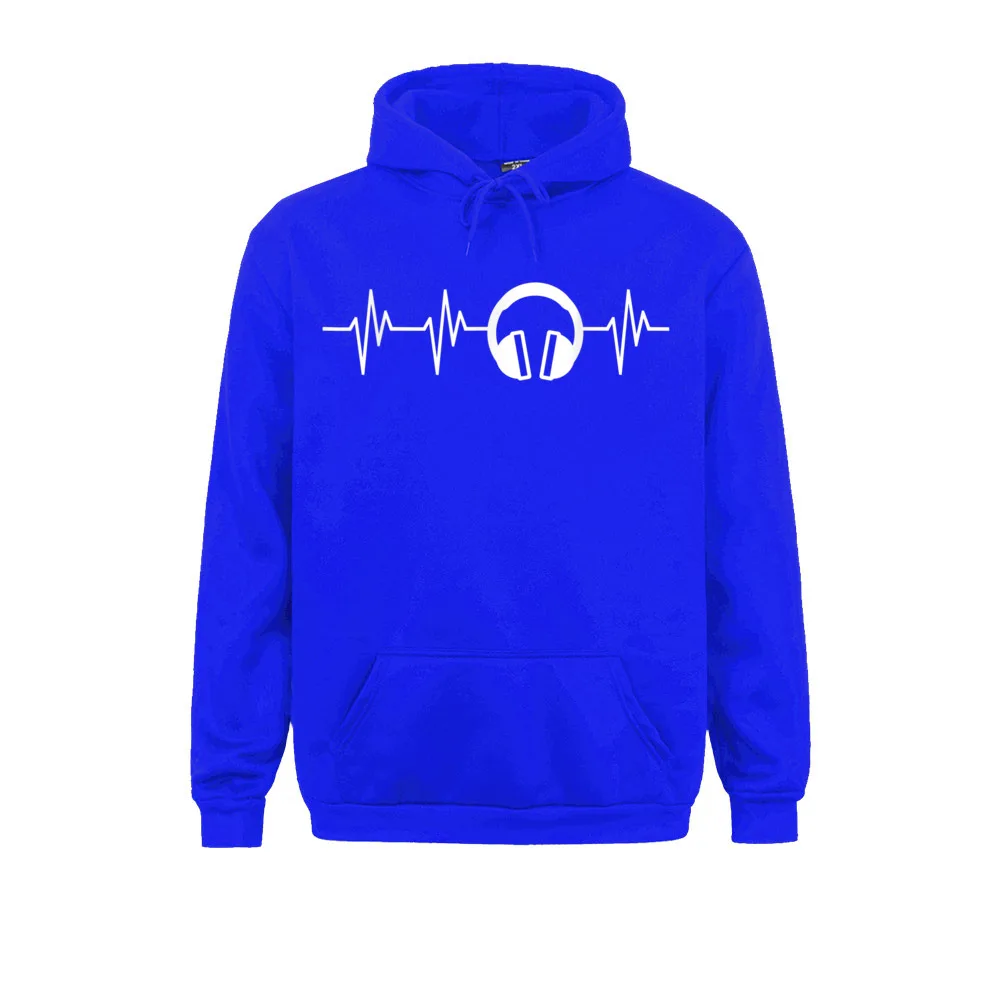 Sudaderas con capucha de manga larga para hombre y mujer, sudaderas con auriculares, latido del corazón, disco divertido, Jockey, regalo para DJ, estilo sencillo, baratas