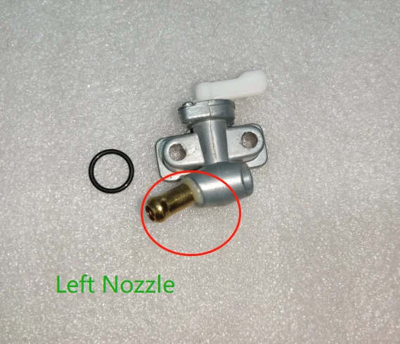 الاتجاه الأيسر فوهة بيتكوك خزان الوقود التبديل On/OFF يناسب 170F 173F 178F 186F 188F 190F 192F صغير الهواء تبريد محرك الديزل #2