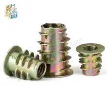 Zinc Alloy Threaded Nuts M4-M8 10-50 pcs #2