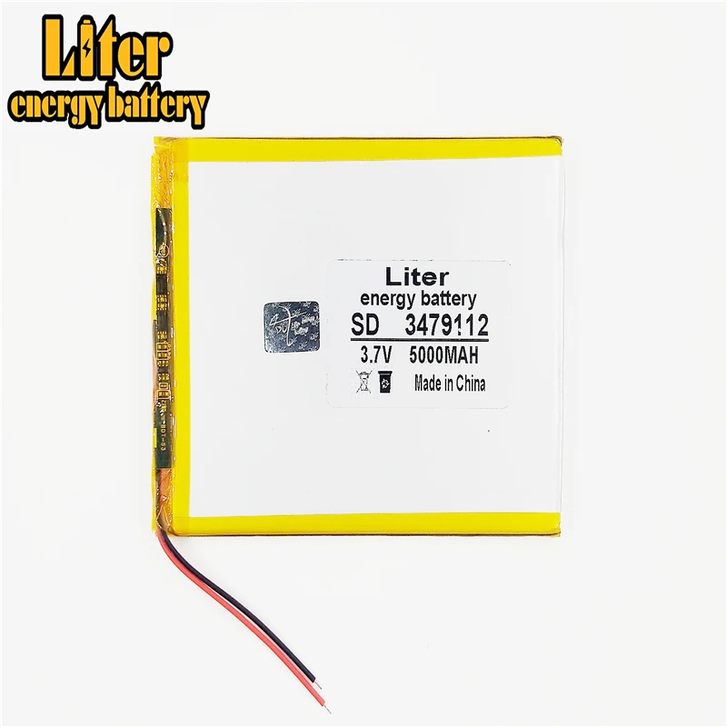 タブレットポリマーバッテリー 9 インチタブレットバッテリー国内内蔵 rechareable バッテリー 3.7 v 5000 mah 3479112