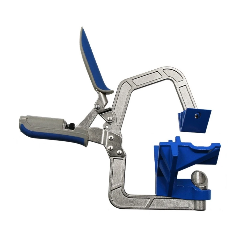 

Adjustable 90 Degree Right Angle Woodworking Clamp T Picture Frame Corner Clip