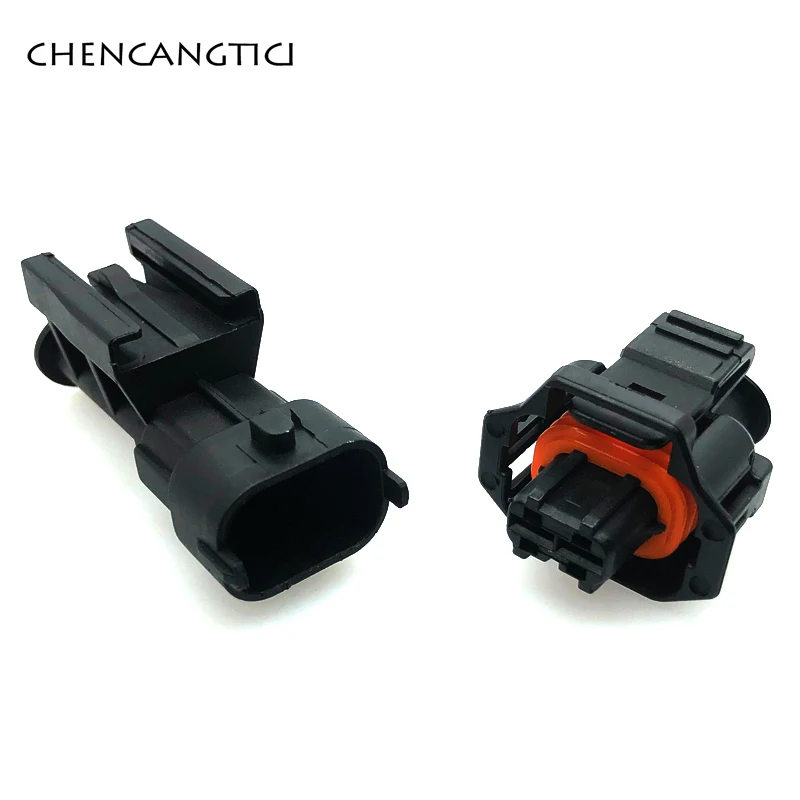 1 Set 2 3 4 5 6 Pin 3.5mm Automotive Nozzle Plug Intake Pressure Sensor Connector Accelerator Pedal Socket 1928403874 for Boschs