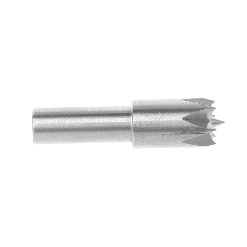 2024 New 6mm Plum Blossom Thimble Drill Bit For Mini Lathe Machine DIY Woodworking Tools