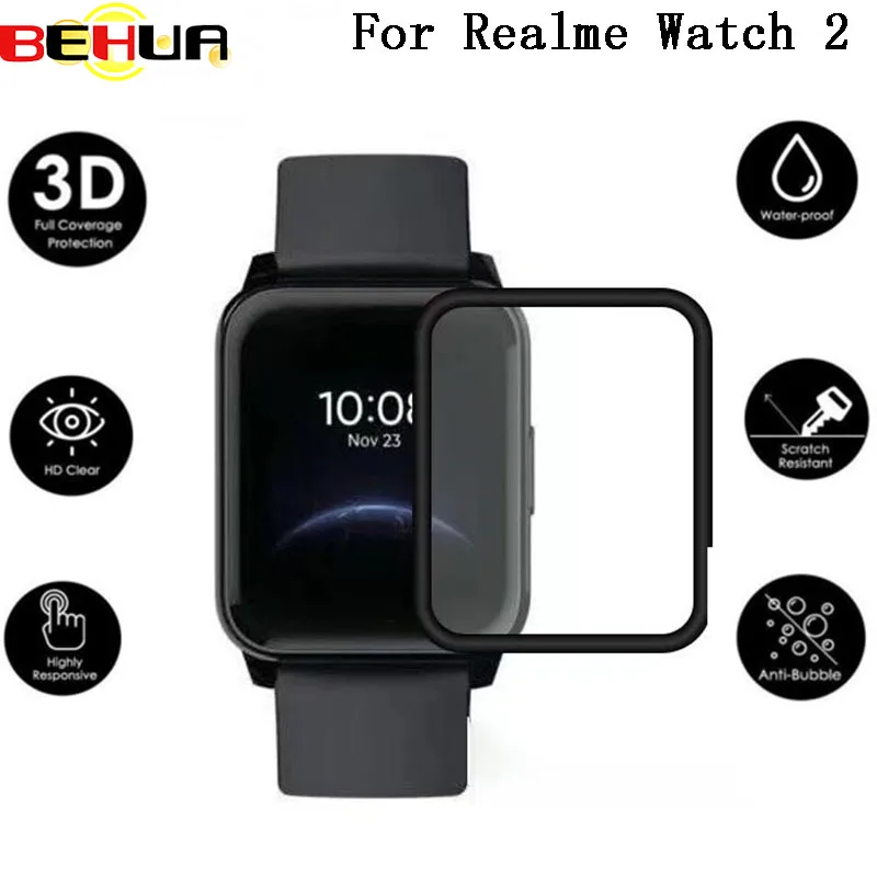 Мягкая защитная 3d-пленка для Xiaomi Realme Watch 2