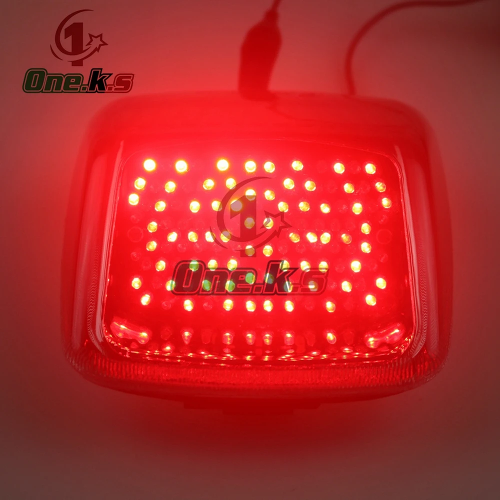 Motorcycle accessories For HARLEY DAVIDSON V-Rod VROD  LED rear taillight integrated turn signal function Brake light view 4
