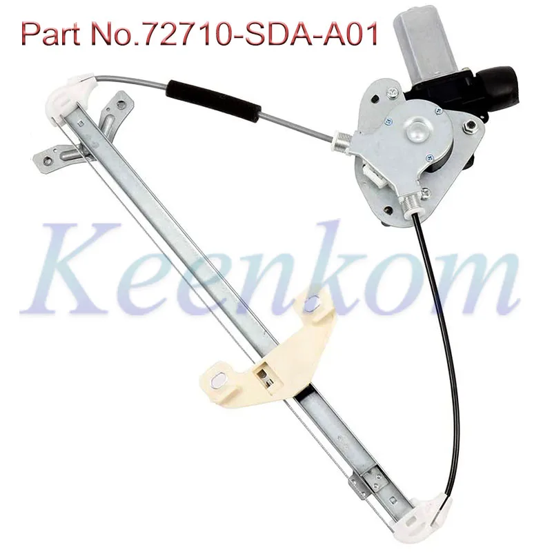 

Rear Right Power Window Regulator w/Motor for Honda Accord 2003 2004 2005 2006 2007 72710SDAA01 72710-SDA-A01