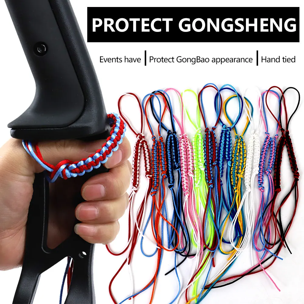 1pc Archery Finger Sling in Adjustable for Recurve Bow Accessories Handcraft