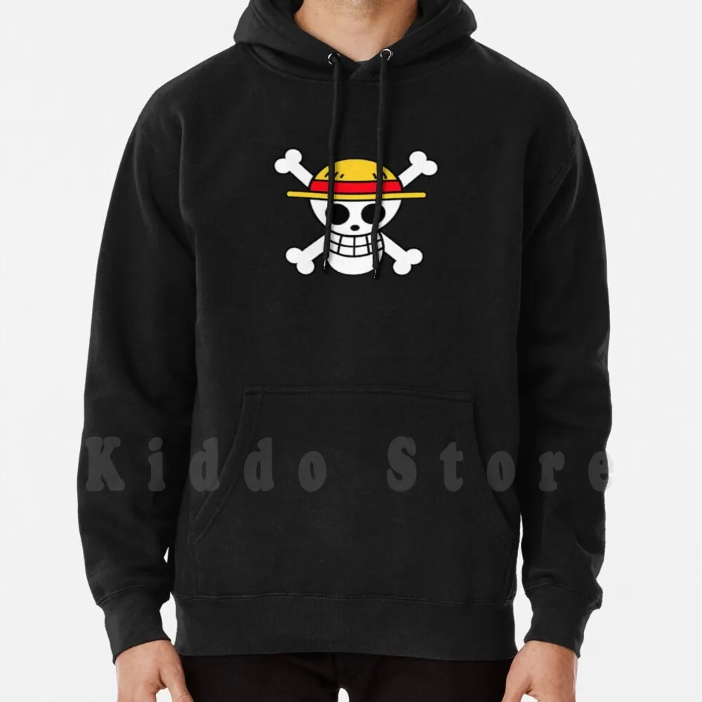 

Hat Pirates Flag-Hoodie Long Sleeve Anime Strawhat Pirates Hat Pirates Jolly Roger Hat Jolly