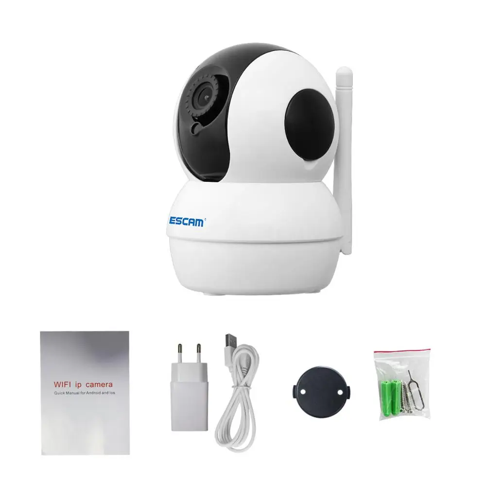 ESCAM G50 720P Wireless WIFI IP Camera 360 Degree PTZ CCTV Camera Baby Monitor