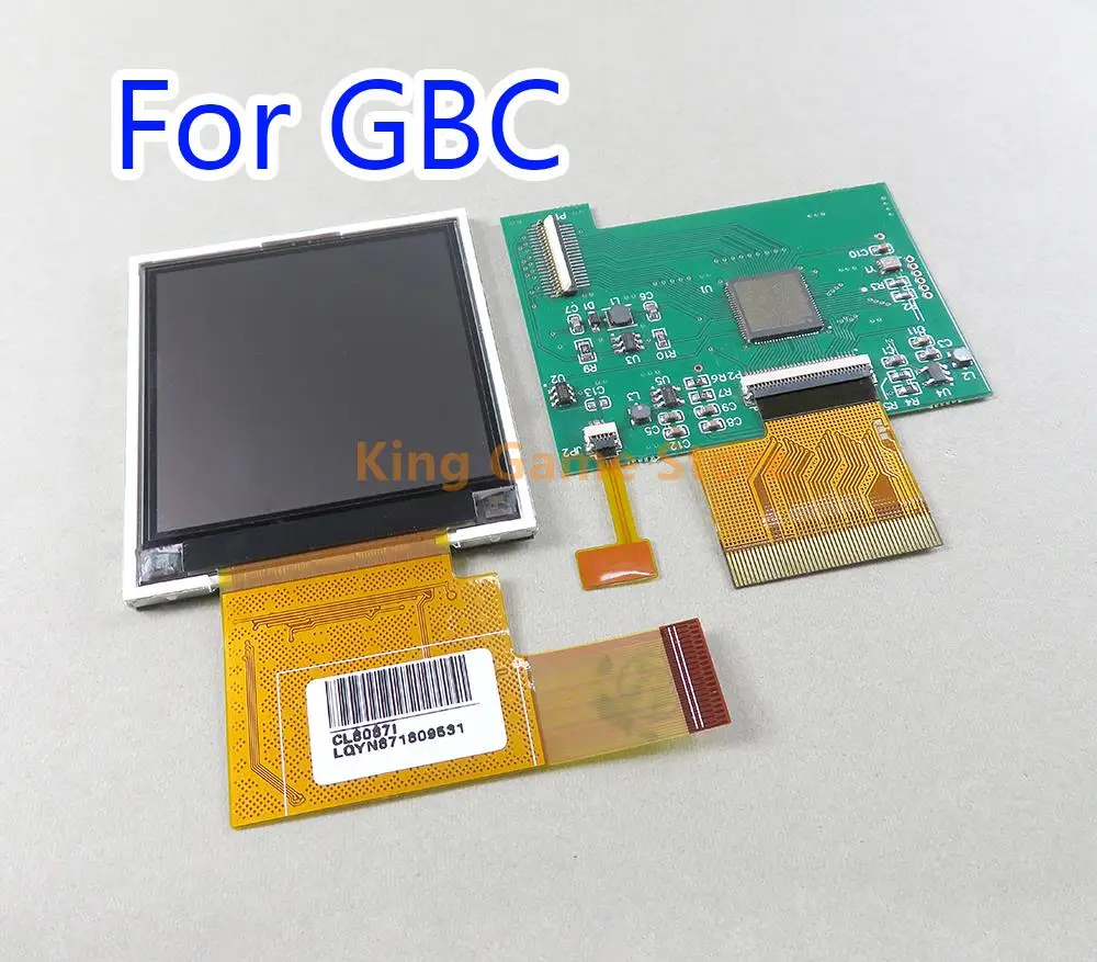 1set For GBC High Light screen Modification Kits backlight LCD screen For GBC Console LCD screen light game accessories