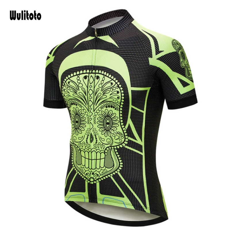 summer zipper short-sleeved mountain bike sports quick-drying cycling jersey tops men\'s tops