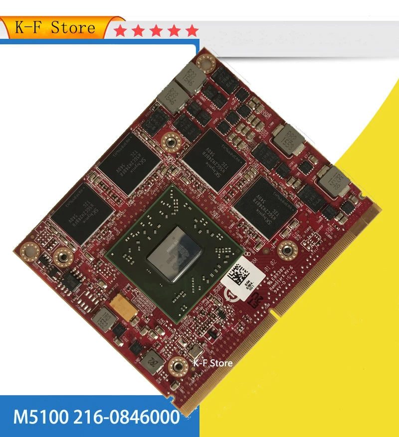 

Brand New Firepro M5100 216-0846000 109-C42241-00 VGA Video Graphic Card CN-05FXT3 5FXT3 for Dell Precision M4800 M4700 M4600