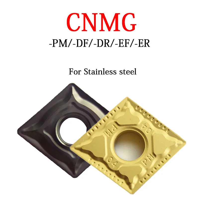 

CNMG CNMG160608 CNMG160612 Carbide Insert DF/DR/EF/ER/PM YBM251 CNMG190612 CNC Machine External Turning Tool holder Lathe Cutter