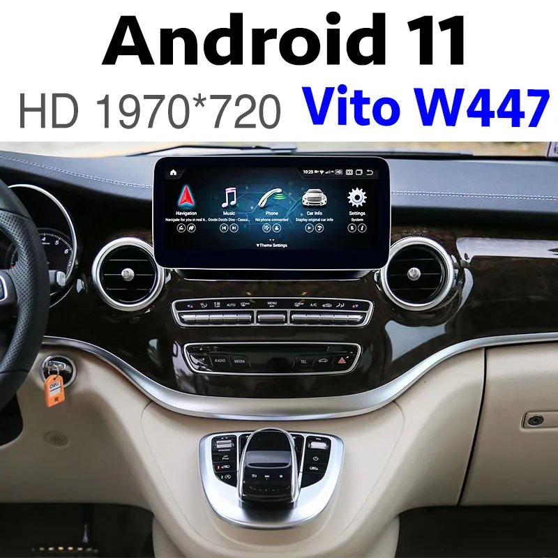 

Android 11 Car Multimedia Player NAVI CarPlay For Mercedes Benz V Viano Valente Metris Vito MB W447 Car Radio GPS Navigation