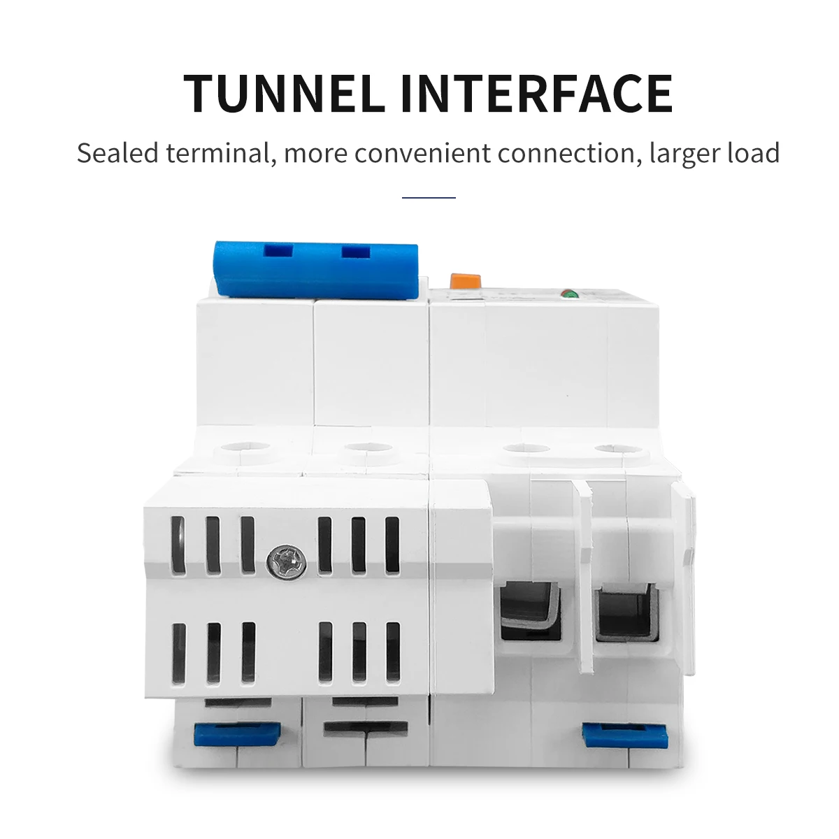 Main switch Residual current circuit breaker with surge protector RCBO MCB with Lightning protection SPD