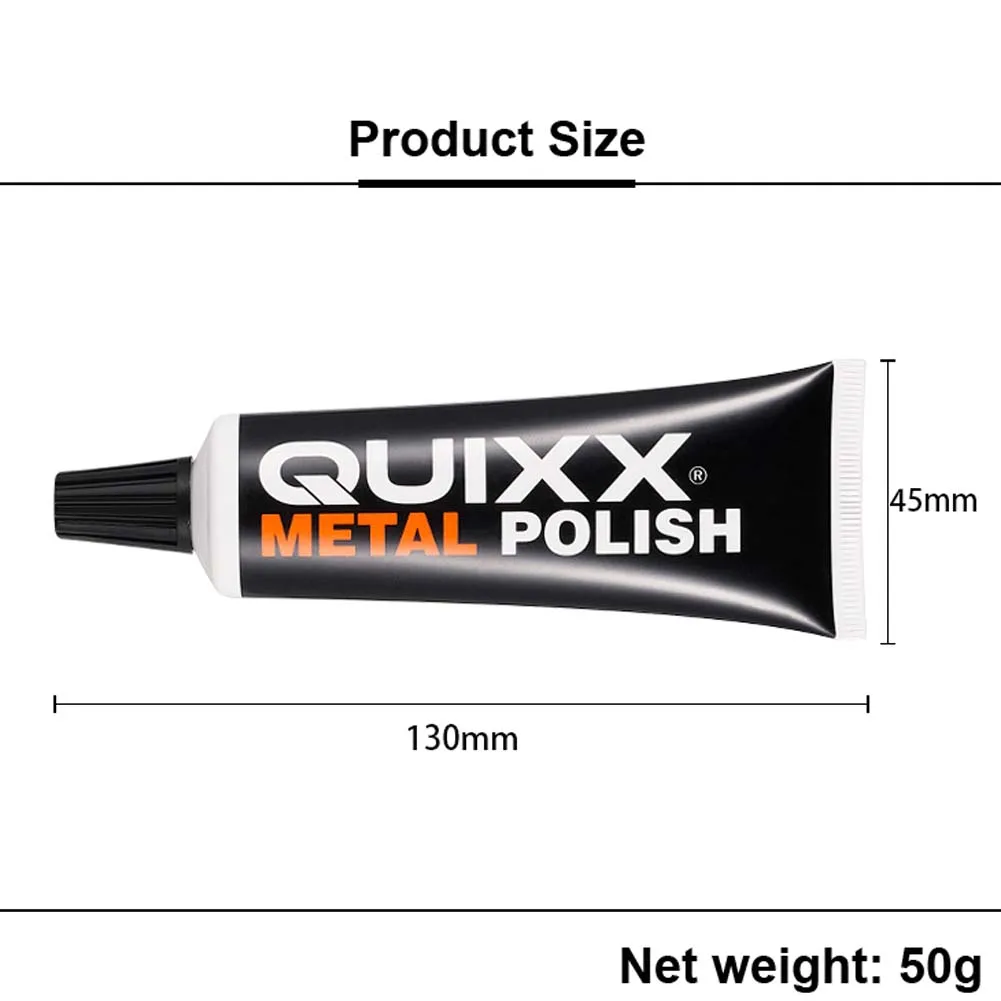 Germany QUIXX Metal Restoration Kit High-performance Polish for Metal Jewelry, Faucets, Automobile wheels, Musical instruments