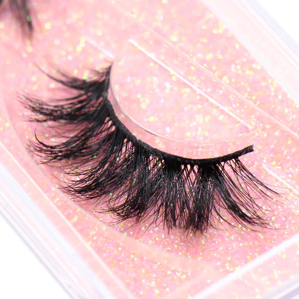 LEHUAMAO Makeup Mink Eyelashes 100% Cruelty free Handmade 3D Mink Lashes Full Strip Lashes Soft False Eyelashes Makeup Lashes