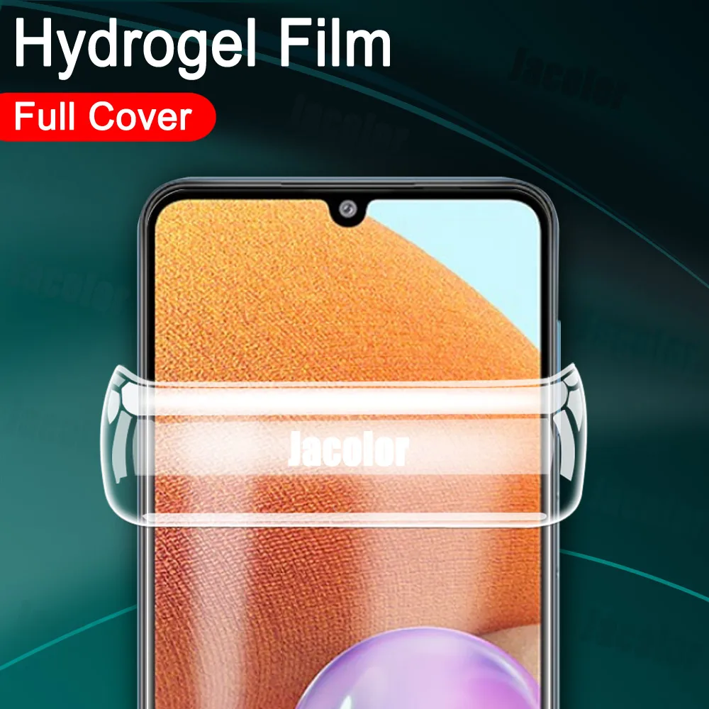 Hydrogel Film For Samsung Galaxy A12 A22 A32 4G/5G Screen Protector/Back Case Soft Film/Camera Glass A 22 32 Gel Fim Full Cover