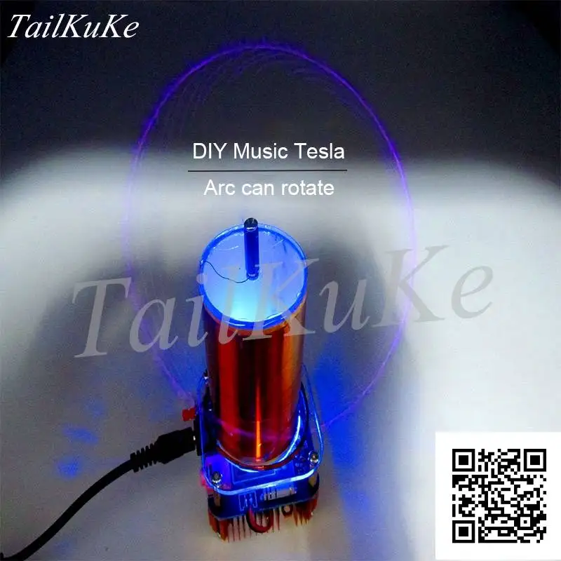 Música Tesla Coil DIY Kit ZVS Tesla Mini