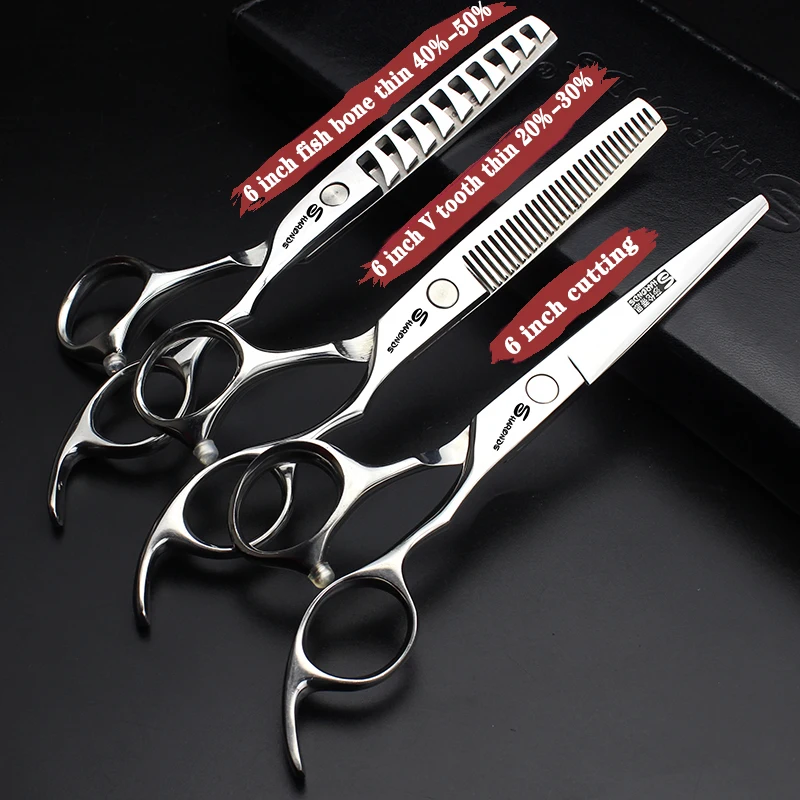 Sharonds 440c 6/7/7,5 Zoll Haarschneideschere Professionelle Friseurschere Effilierschere Haarschere