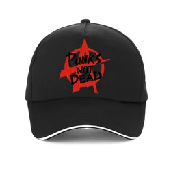 Punk Nicht Tot Design Baseball kappe Männer Brief Gedruckt Papa hut sommer marke Punk Musik hip hop kappe einstellbar snapback hüte