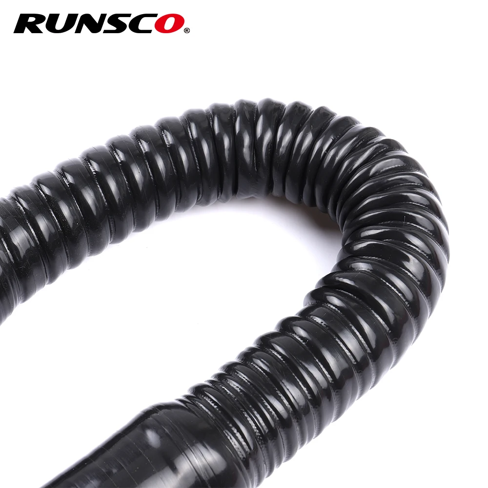 Universal Id 16 18 20 25 28mm Silicone Flexible Hose Water Radiator Tube for Air Intake High Pressure Rubber Joiner Pipe