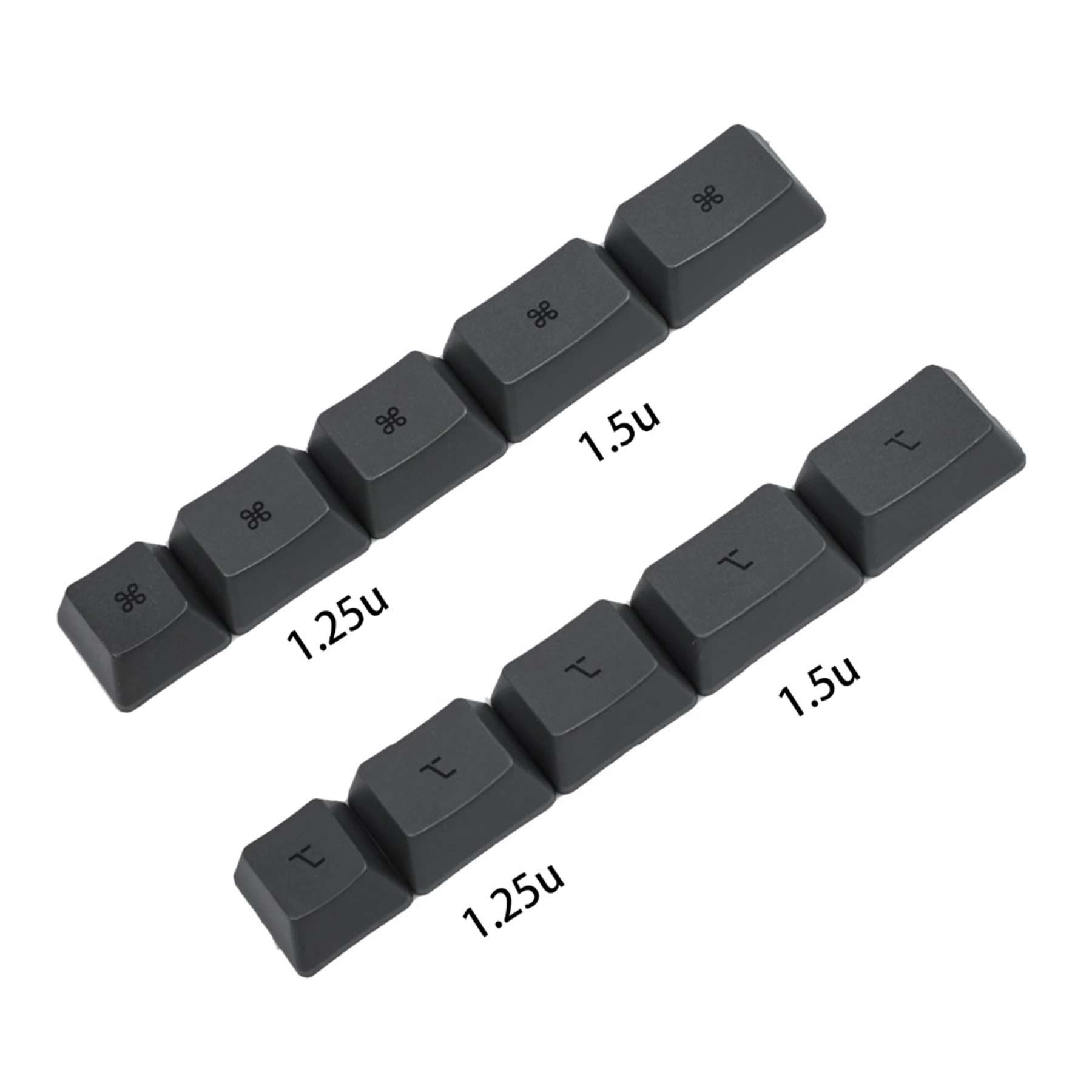 Imagem -06 - Tintura de Carbono Sub Pbt Keycap Oem 60 65 78 Chaves Mac Keycap Ansi 61 64 68 mx Teclado Mecânico Faça Você Mesmo Zj68 Gk68 Gh60