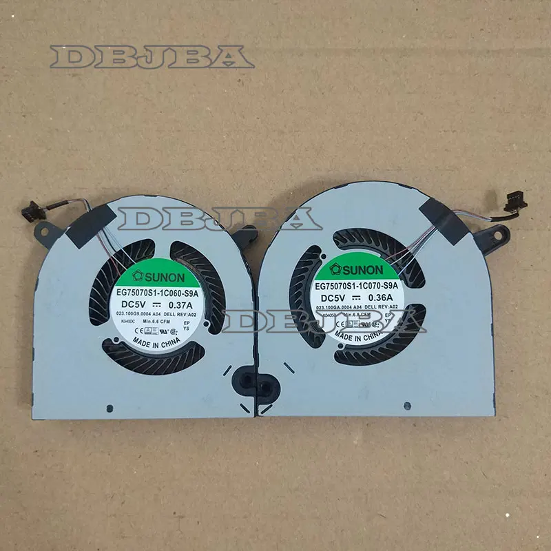 وحدة المعالجة المركزية + GPU مروحة التبريد لديل G3 15 3590 G3-3590 04NYWG 0160GM