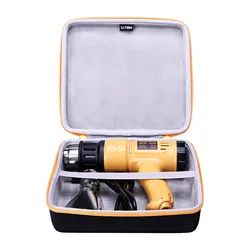 LTGEM-carcasa dura de EVA para pistola de aire caliente SEEKONE, Kit de pistola de calor de alta resistencia, 1800W