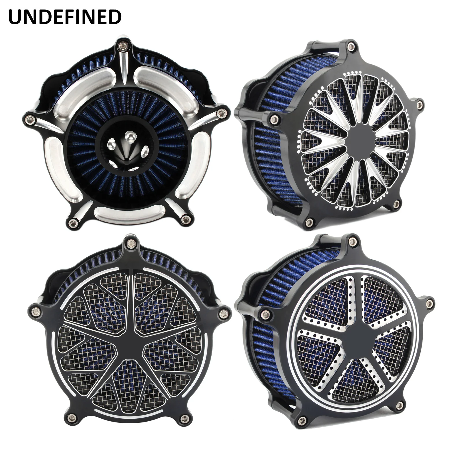 

Sportster Air Filter Cleaner CNC Air Intake System Bule for Harley 883 1200 XL Iron883 48 72 Nightdter Superlow Roadster 91-2021