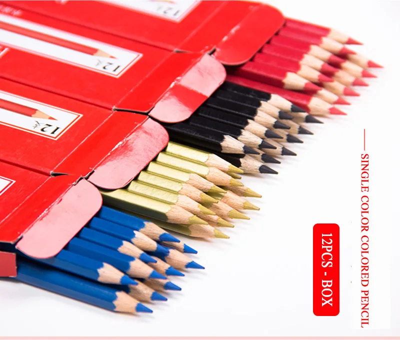 12 stücke Faber Castell Einfarbig Ölige Farbige Zeichnung Bleistift Set Skizzieren Bleistift Farbige Schule Liefert Colores Profesionales – Detail 2