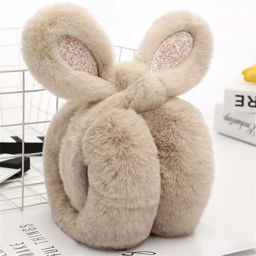 

Kids Winter Headband Thermal Earmuffs Ear Muffs Cute Rabbit Ear Ear Warmer