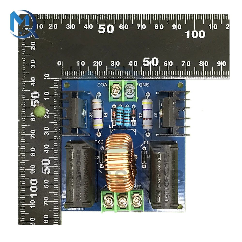 10A 200W ZVS Driver Board For Tesla Coil Power Supply PCB 12V 30V Boost High Voltage Generator Induction Heating Module System