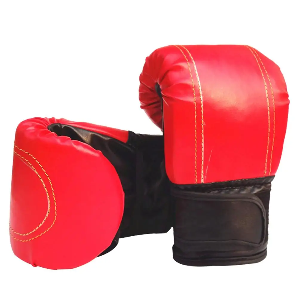 Kick Boxing Gloves for Men Women Karate Muay Thai Free Fight Sanda Training Adults Kids Equipment