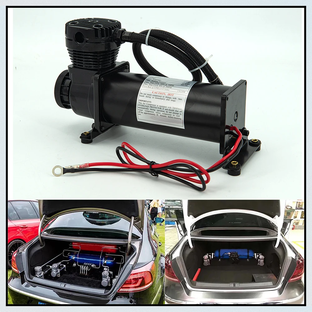 Universal DC 12V 480c MAXPOWER 200 PSI Air suspension Compressure/ Pump Air horn Compressor