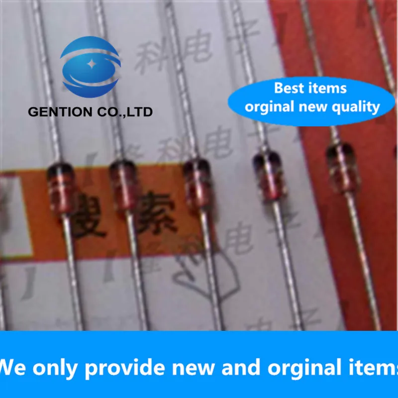 30PCS 100% New original best 1N749A 1N749ATR imported 1/2W 4.3V Zener diode DO-35 original