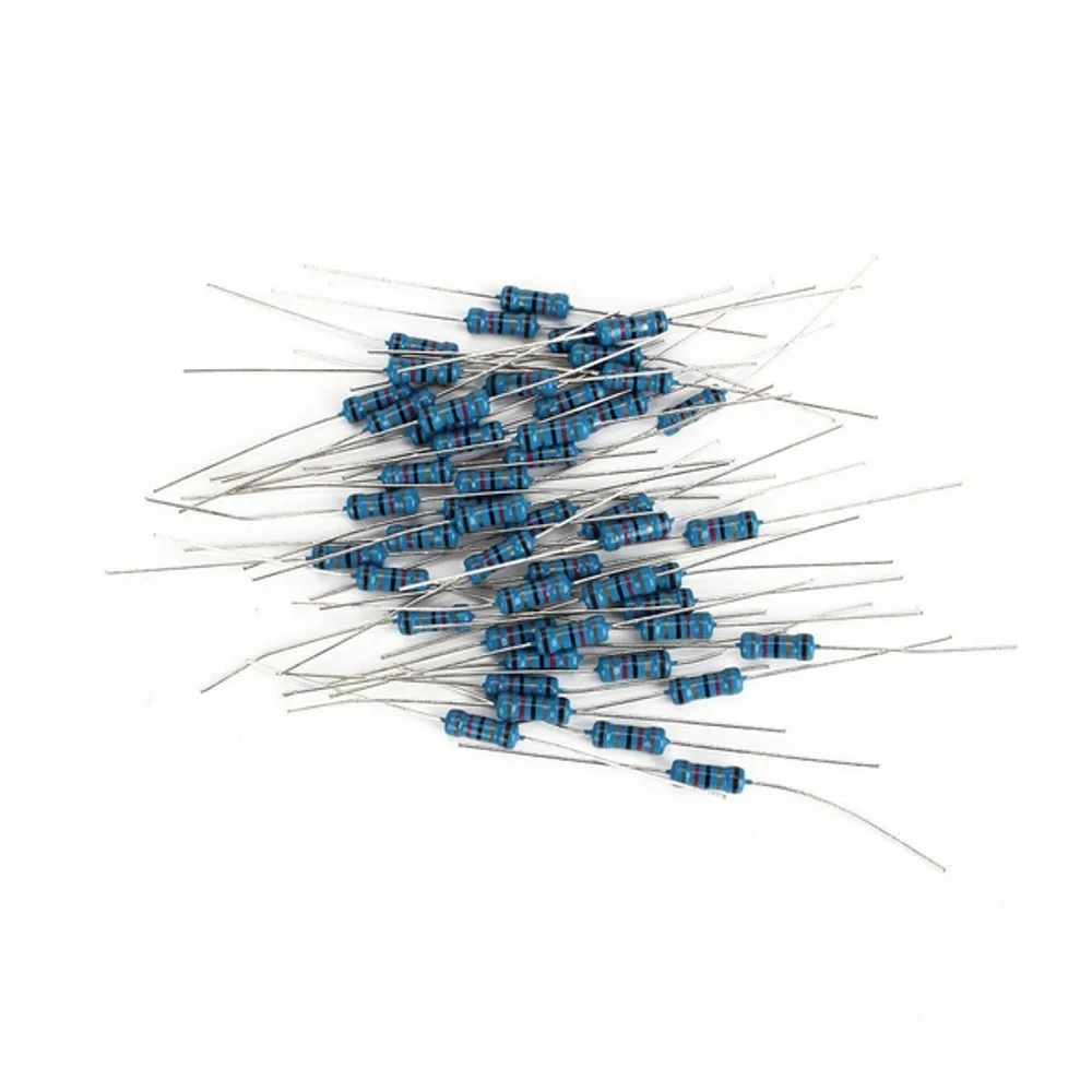 

500pcs/lot Carbon Film Resistor 5% 1/2W 0.5W 1R 3R 10R 100R 220R 330R 1K 2.2K 4.7K 10K 22K 47K 100K 220K 470K 1MΩ Ohm Resistance