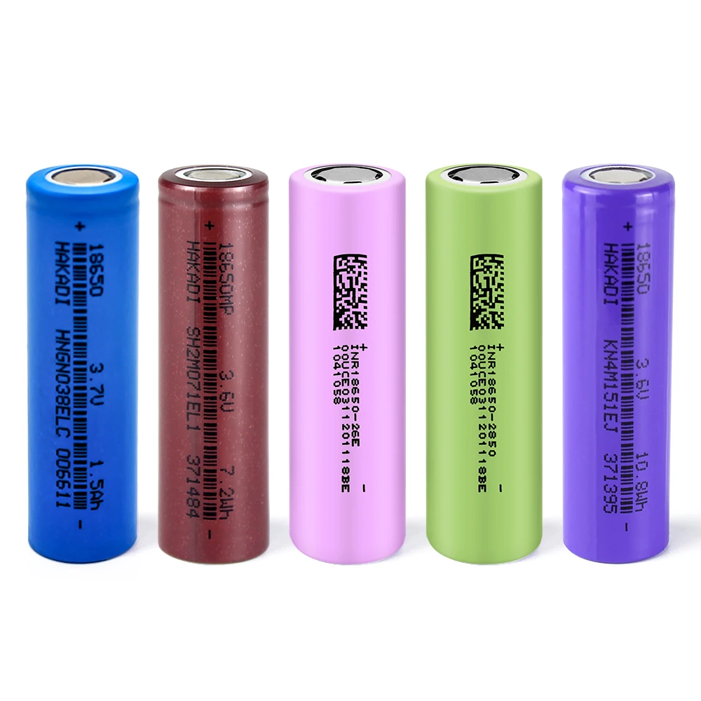 10 szt. 18650 3.7V 1500mah 2000mah 2500mah 2600mah 2900mah 3000mah wysokowydajne akumulatory litowo-jonowe do elektronarzędzi