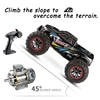 50 キロ/h 高速 1:10 リモートコントロールオフロードトラック 2.4 グラムラジオコントロール 4WD 金属ショック 45 度クライミング能力 RC カーおもちゃ 4