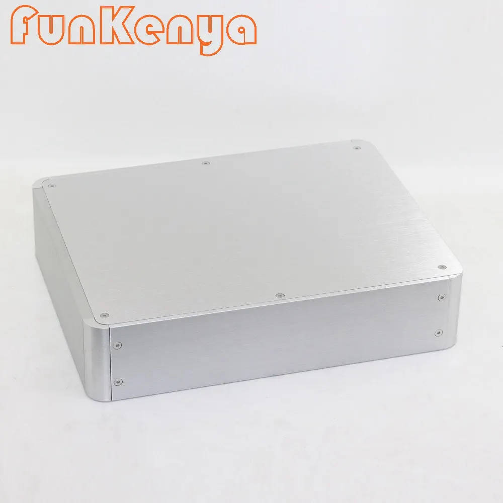 W211.5 H60 L272 Preamp Shell Housing Multi Funtion Hi End DIY Anodized Aluminum Power Chassis Tube Amplifier Case DAC Enclosure