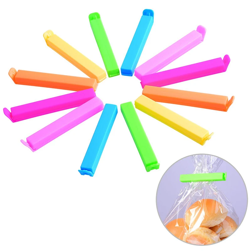 Sealer Clamp Plastic Food Snack Kitchen Storage Seal Sealing Kitchen Tools And Gadgets Close Clip Portable Bag Clips