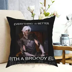 Everyone Needs A Fenris Pillow Case Printed Home Soft DIY Pillow cover Dragon Age 2 Dragon Age Elf Fenris Hawke Gaming