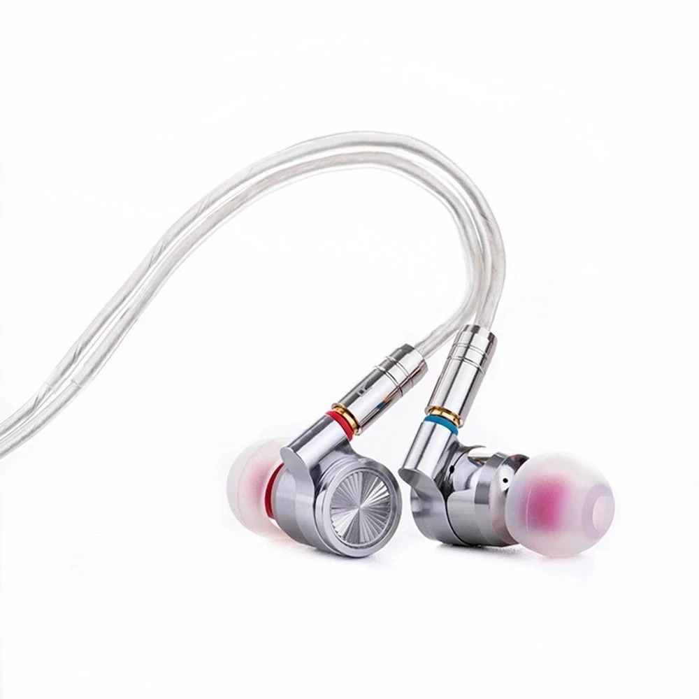 Tinhifi T4 Earphone 10mm CNT Dynamic Driver HIFI Bass Music Earphone Metal 3.5mm Earphone Earbud TIN P1 T3 T2 P2 T1 PLUS T5 P1