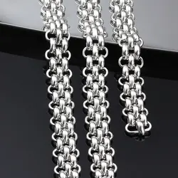 Big Stainless Steel Chain For Jewelry Making Heavy Chunky Necklace Bracelets Bangle Punk DIY Charm Handmade Supplies Wholesale